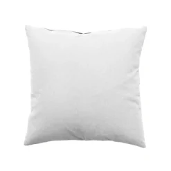 Coussin déhoussable uni en coton