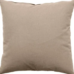 Coussin déhoussable uni en coton
