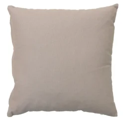 Coussin déhoussable uni en coton