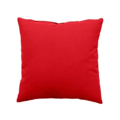Coussin déhoussable uni en coton