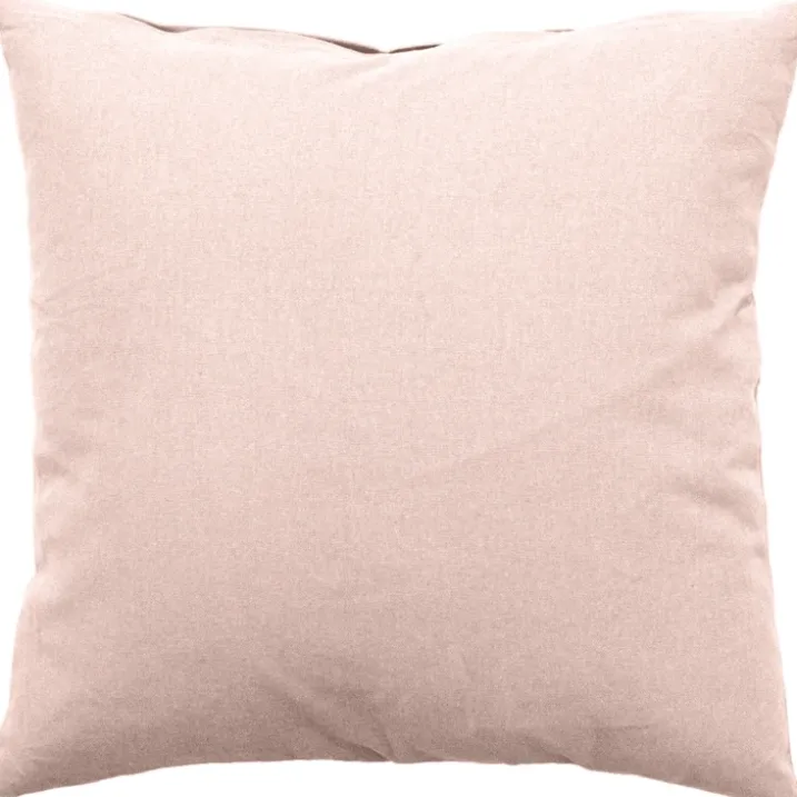 Coussin déhoussable uni en coton