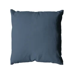 Coussin déhoussable uni en coton