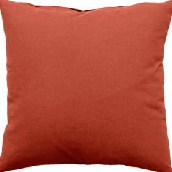 Coussin déhoussable uni en coton