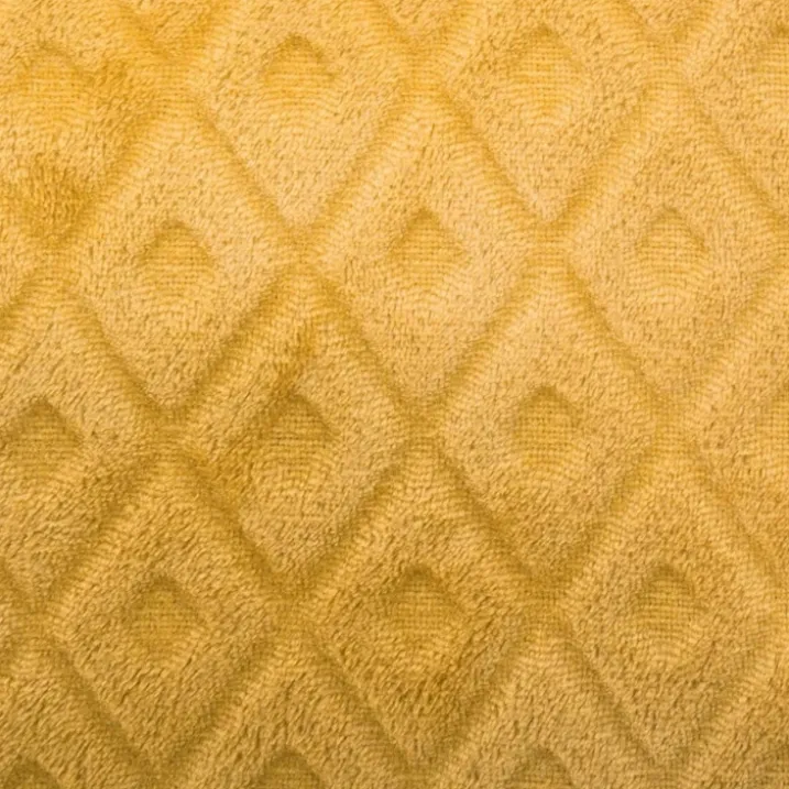 Coussin en flanelle à effet 3D