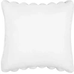 Coussin en imitation fourrure ultra douce à bandes