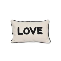 Coussin en toile Love