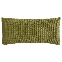Coussin en velours effet 3D moelleux