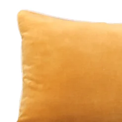 Coussin en velours réversible