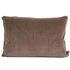 Coussin en velours réversible