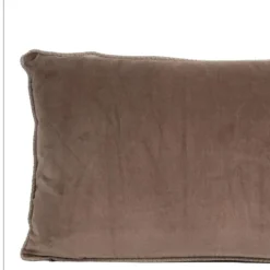 Coussin en velours réversible