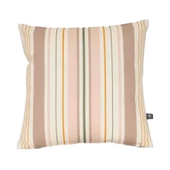 Coussin extérieur rayé