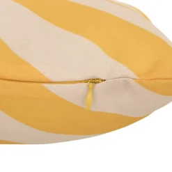 Coussin extérieur rayé "L'été"