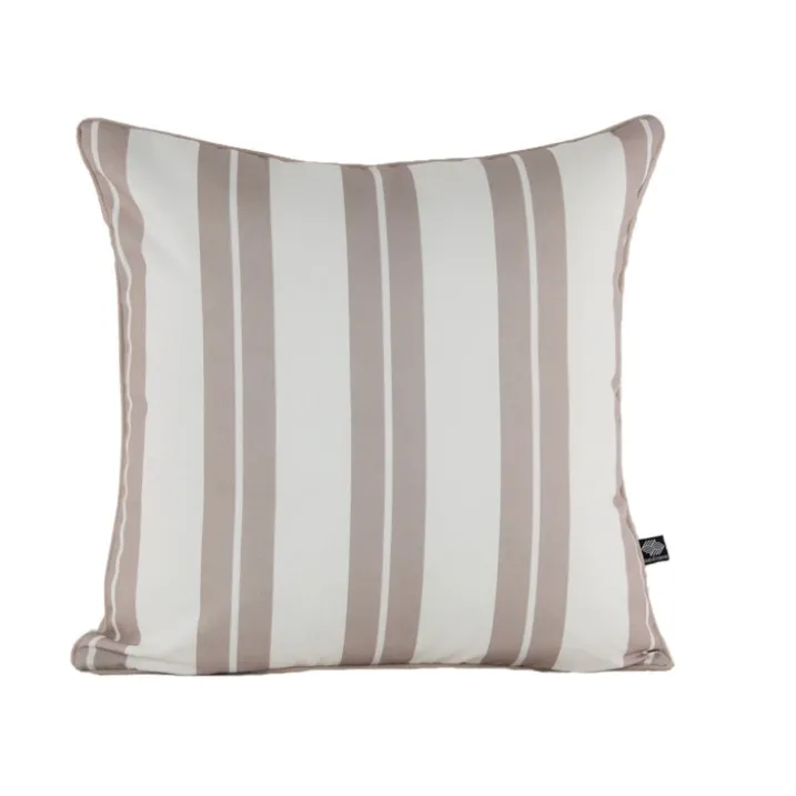 Coussin extérieur à rayures