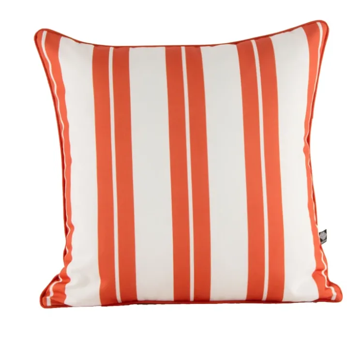 Coussin extérieur à rayures