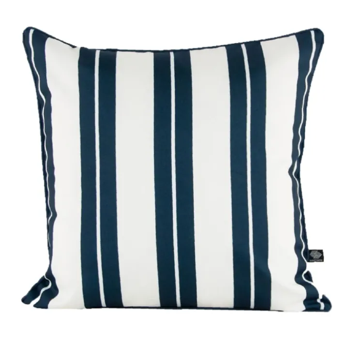 Coussin extérieur à rayures