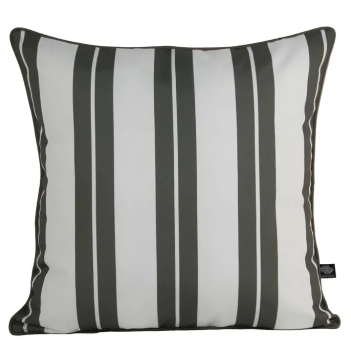 Coussin extérieur à rayures
