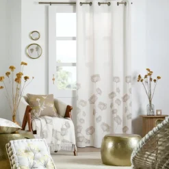 Coussinfeuillage doré