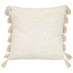 Coussin gypsy avec pompons