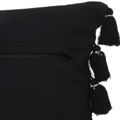 Coussin gypsy avec pompons