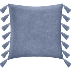 Coussin gypsy avec pompons