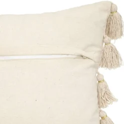 Coussin gypsy avec pompons