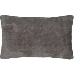Coussin imitation fourrure ultra douce