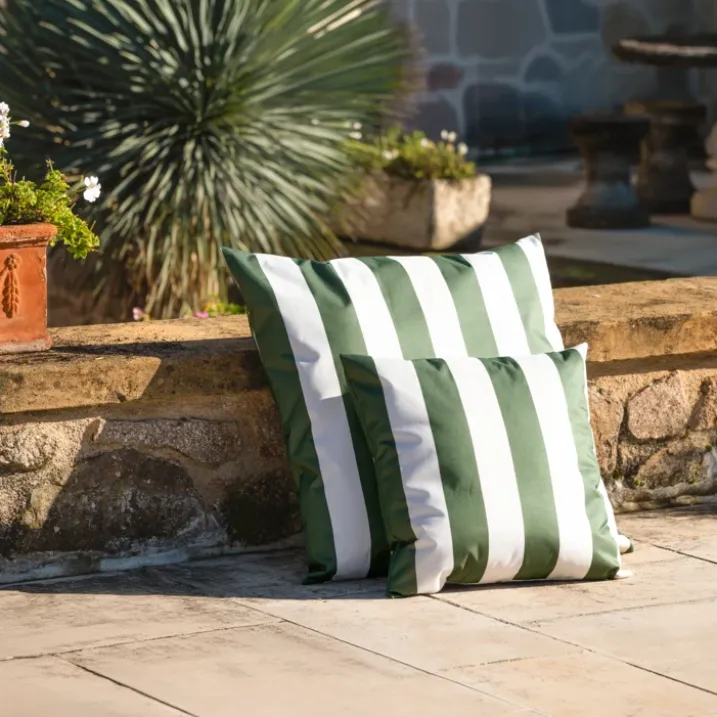 Coussin imperméable déhoussable à rayures ARCACHON