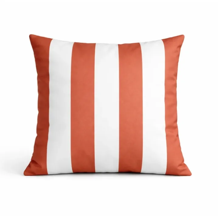 Coussin imperméable déhoussable à rayures ARCACHON
