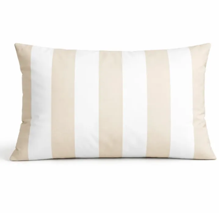 Coussin imperméable déhoussable à rayures ARCACHON