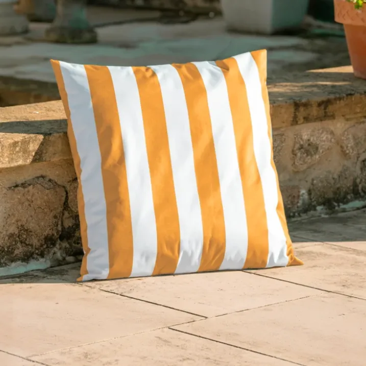 Coussin imperméable déhoussable à rayures ARCACHON