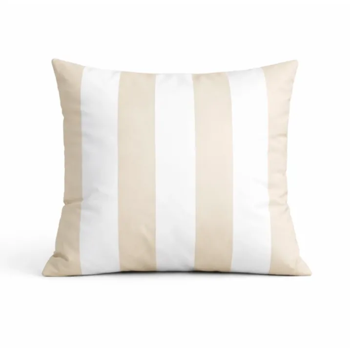 Coussin imperméable déhoussable à rayures ARCACHON