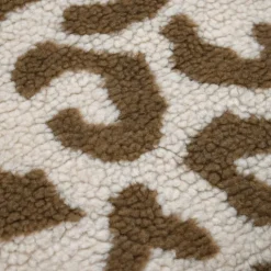 Coussin imprimé léopard