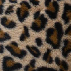 Coussin imprimé léopard