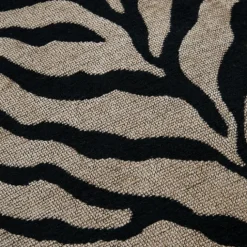Coussin imprimé zèbre