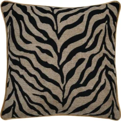 Coussin imprimé zèbre
