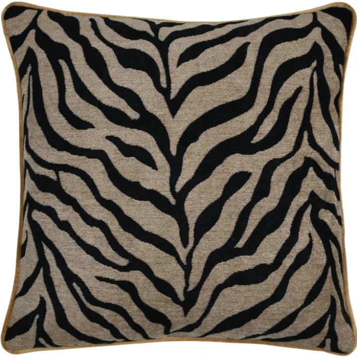 Coussin imprimé zèbre