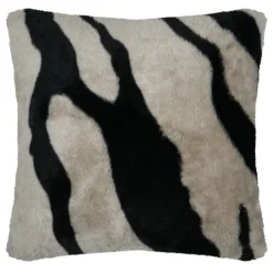 Coussin imprimé zèbre