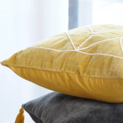Coussin à motif corde