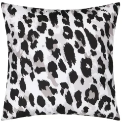 Coussin motif léopard