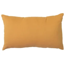 Coussin non déhoussable en coton uni
