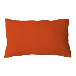 Coussin non déhoussable en coton uni