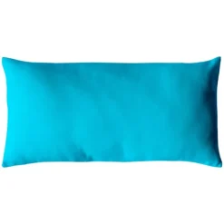 Coussin non déhoussable en coton uni