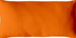Coussin non déhoussable en coton uni