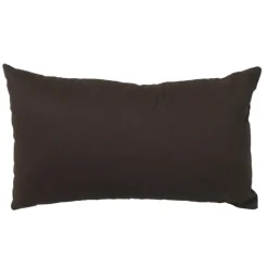 Coussin non déhoussable en coton uni