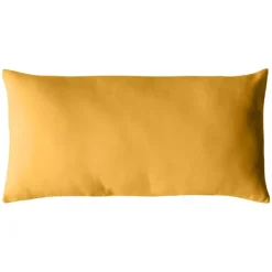 Coussin non déhoussable en coton uni