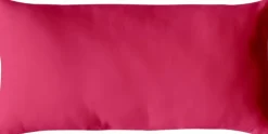 Coussin non déhoussable en coton uni