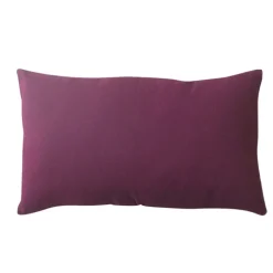 Coussin non déhoussable en coton uni