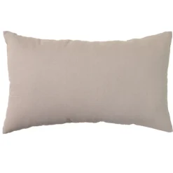 Coussin non déhoussable en coton uni