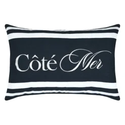 Coussin polycoton Côté Mer