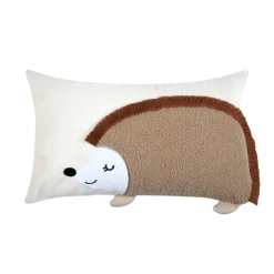 Coussin rectangulaire enfant hérisson